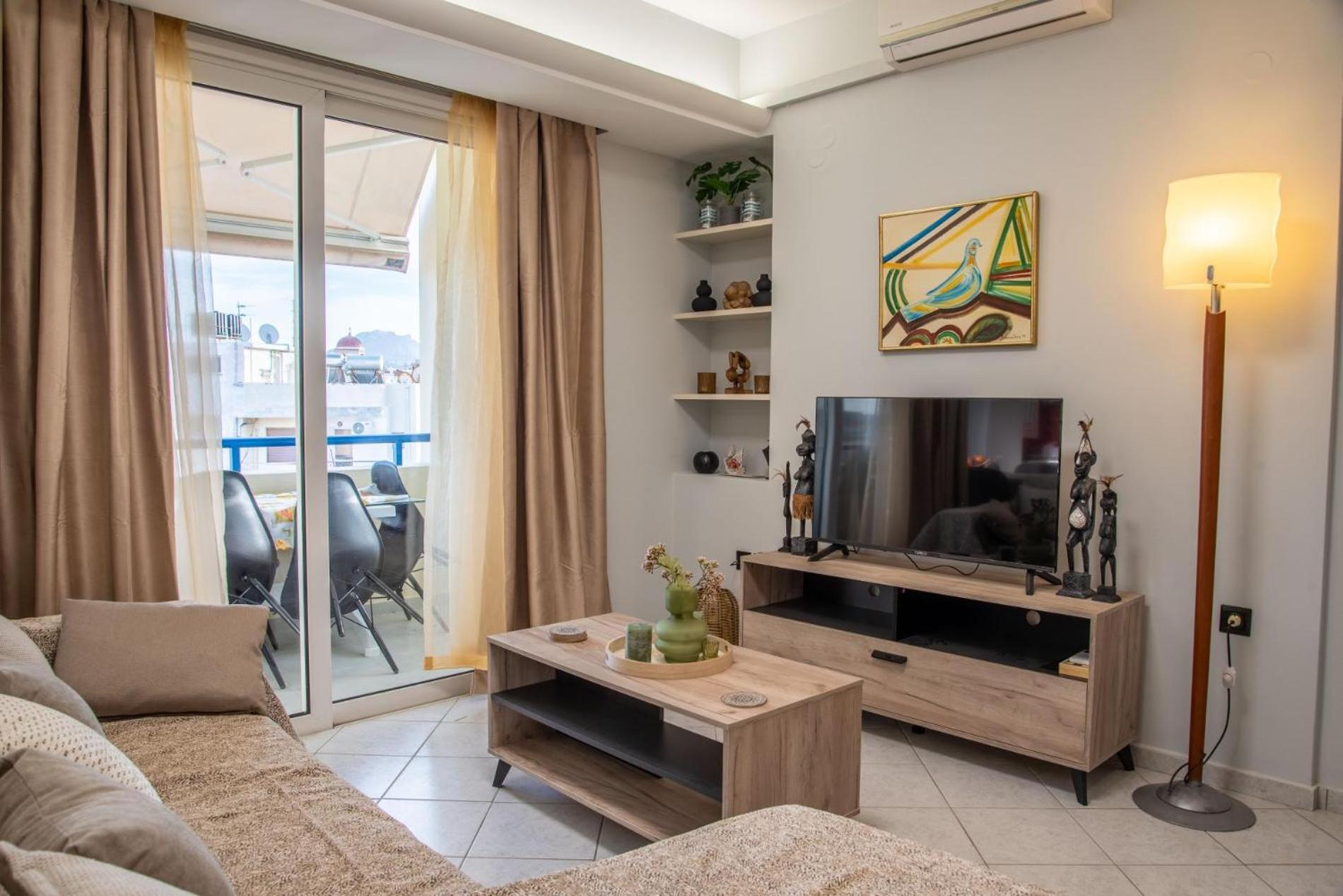 Sky 7 View Apartment Kandiye Dış mekan fotoğraf
