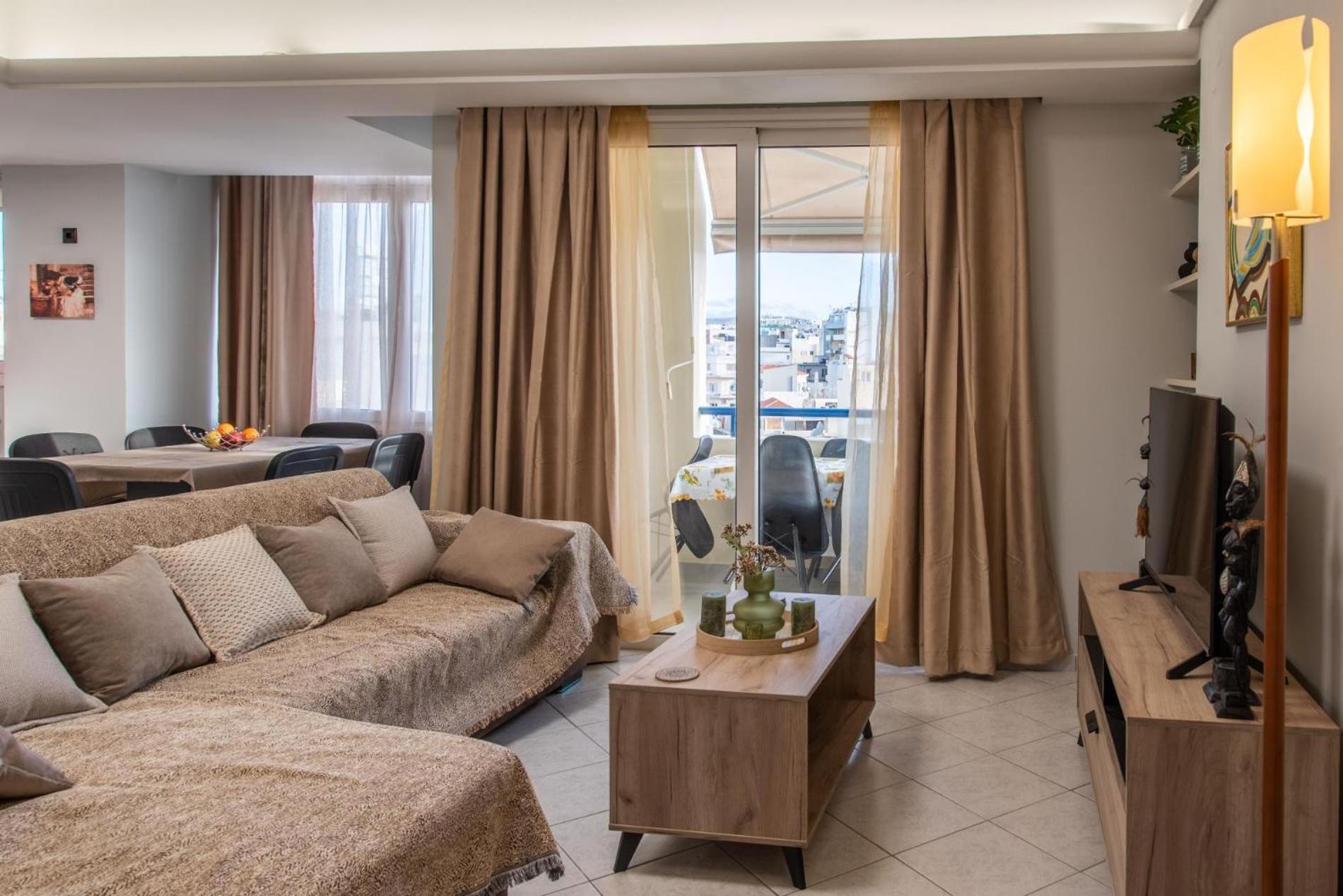 Sky 7 View Apartment Kandiye Dış mekan fotoğraf