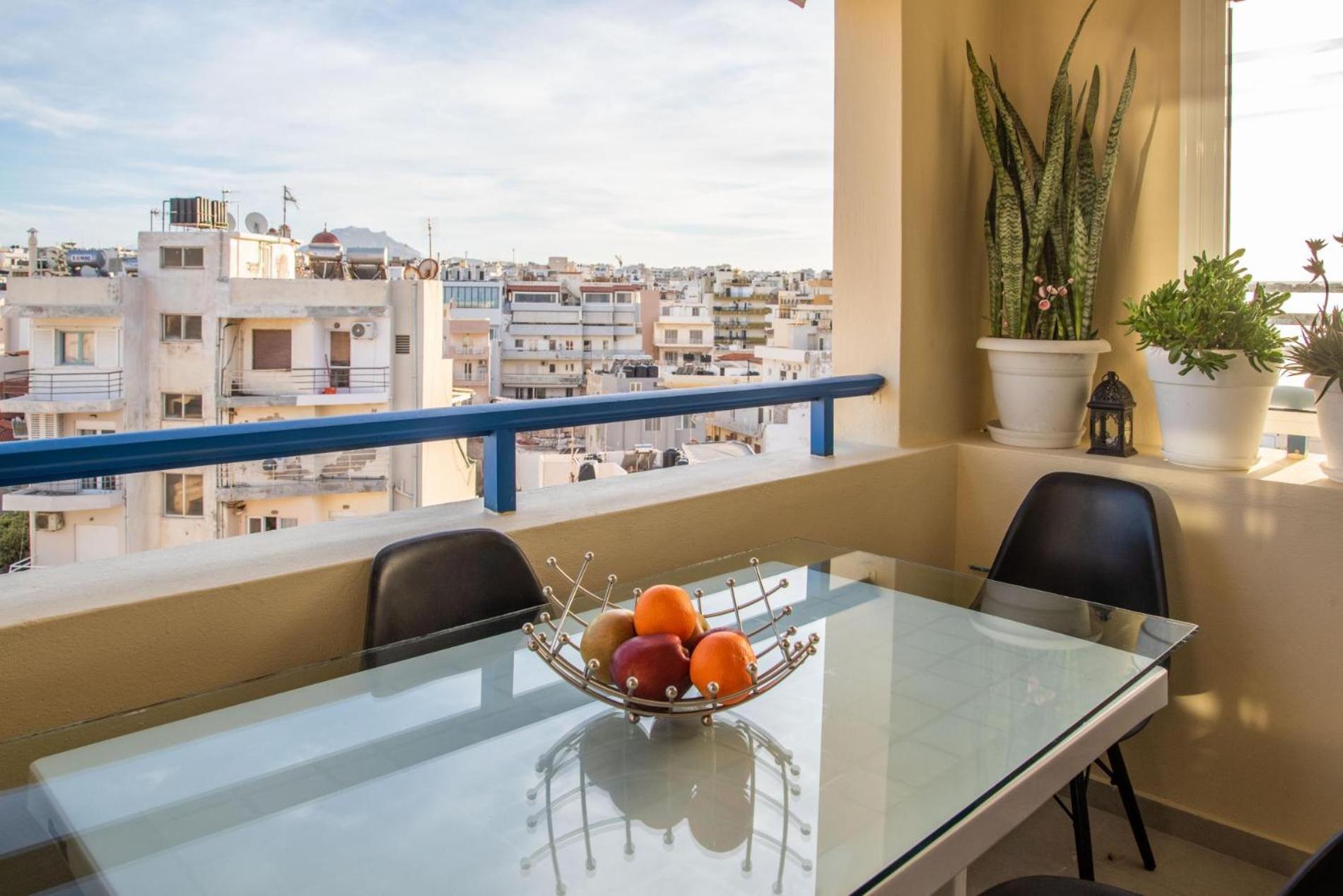 Sky 7 View Apartment Kandiye Dış mekan fotoğraf